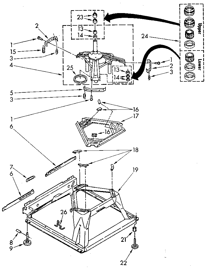 Machine base