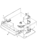 Bleach, detergent and rinse dispenser