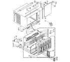 Kenmore 1068781070 cabinet diagram