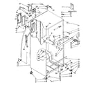Kenmore 1068376452 cabinet diagram