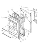 Refrigerator door