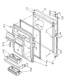 Refrigerator door