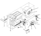 ICP NHGI125BK03 functional replacement parts diagram