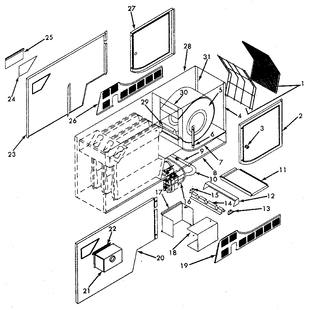 NON-FUNCTIONAL REPLACEMENT PARTS