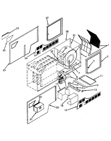 Non-functional replacement parts