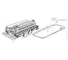 AT&T 445 fig. 1-model 445 line printer diagram