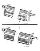 Print head assembly (early and late design)