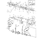 AT&T 445 fig. 8-402621 line feed assembly diagram