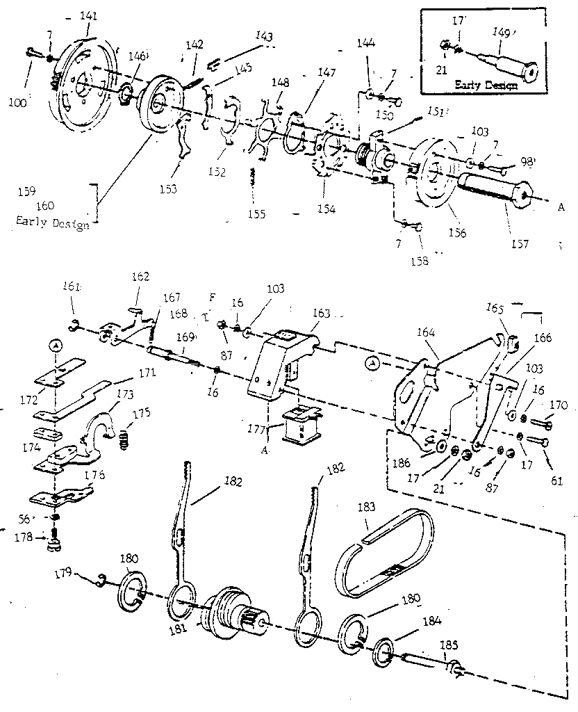 Fig. 8-402621 line feed assembly