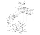 AT&T 445 fig. 11-402422 ribbon feed frame assembly (late design) diagram