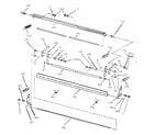 AT&T 445 fig. 14-402660 paper handling assembly (early design) diagram