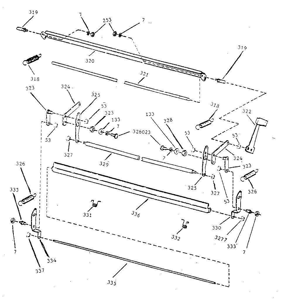 Fig. 14-402660 paper handling assembly (early design)