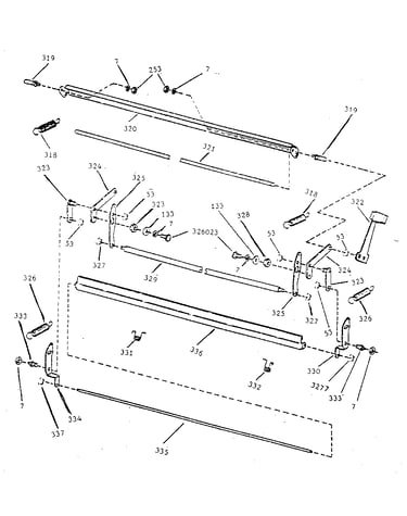 Fig. 14-402660 paper handling assembly (early design)