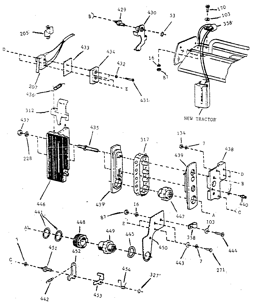 Fig. 20-402920 modification kit to provide paper jam alarm