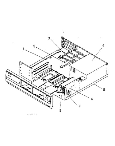 Assembly 2: system unit interior