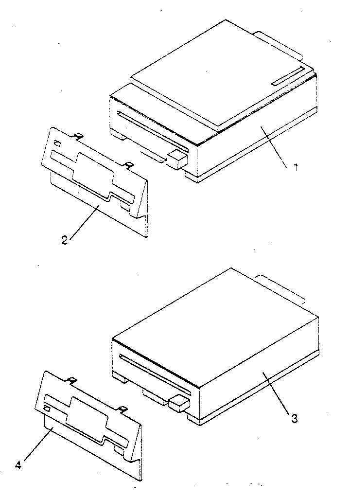 Assembly 3: diskette drive