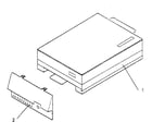 IBM 30-286 assembly 4: fixed disk drive diagram
