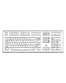 Assembly 12: keybutton kits (101/102 key)