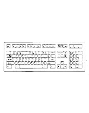 Assembly 12: keybutton kits (101/102 key)