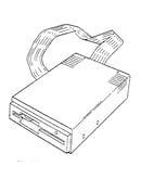 Assembly 15: 5.25-inch external diskette drive