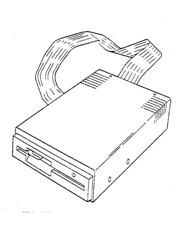 Assembly 15: 5.25-inch external diskette drive