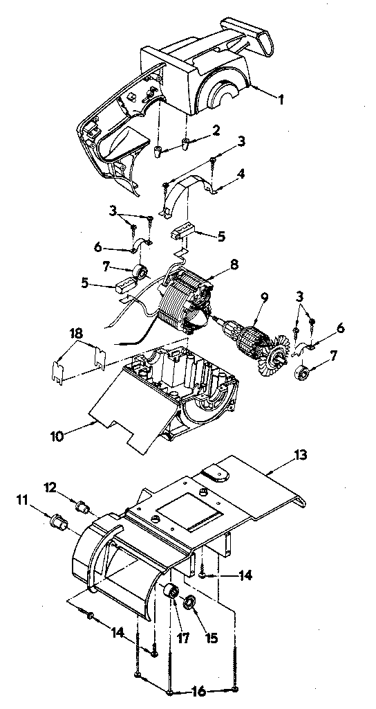 FIELD AND ARMATURE ASSEMBLY