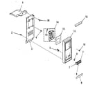 Kenmore 9117898710 control panel section diagram