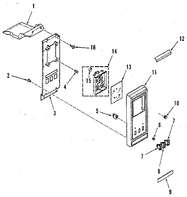 Control panel section