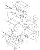 Broiler and oven burner section