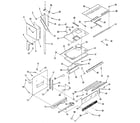 Kenmore 9117898710 upper oven section diagram
