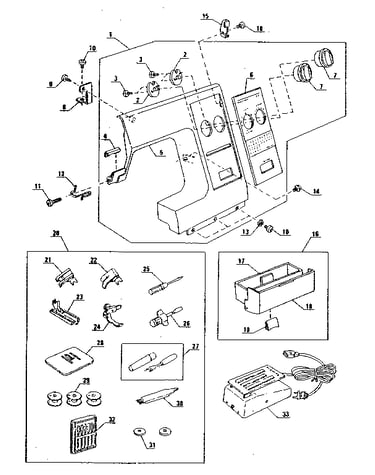 Attachment parts