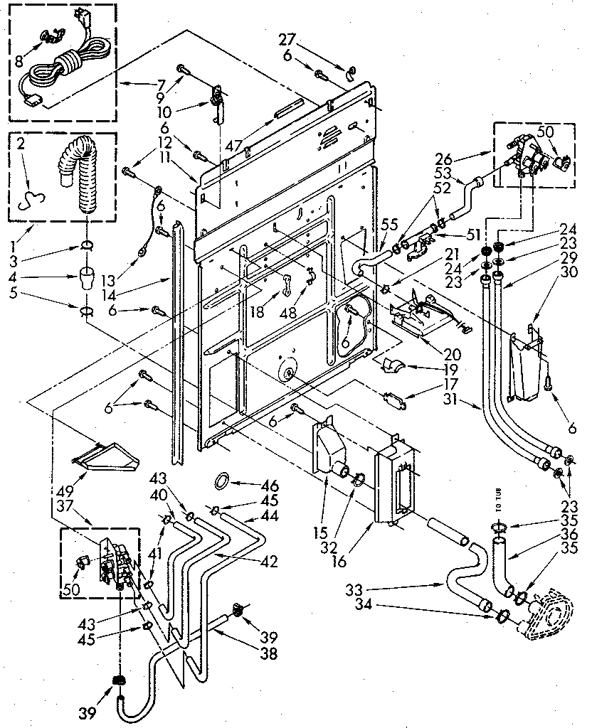 Rear panel