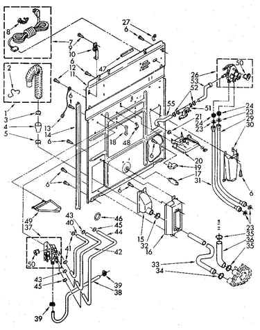 Rear panel