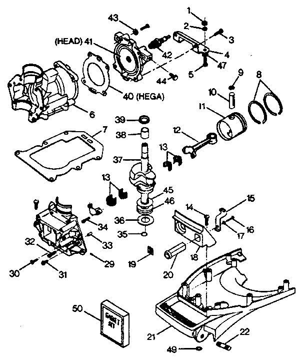 Power head & support plate