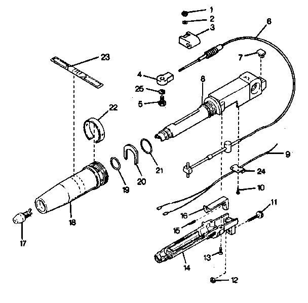 Steering handle and twist grip throttle