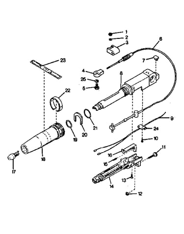 Steering handle and twist grip throttle
