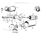Onan B48M-GA018 starter motor parts diagram