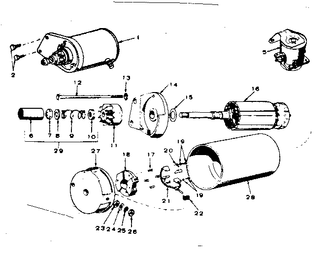 STARTER MOTOR PARTS