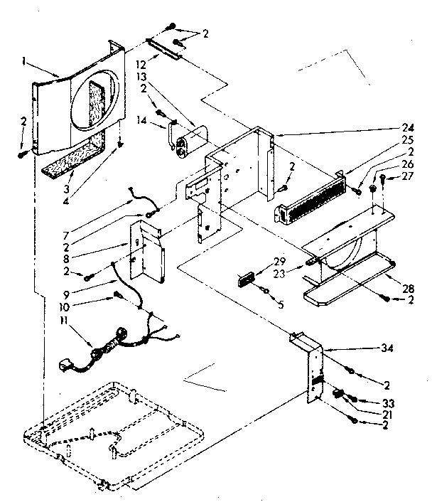 Air flow and control parts