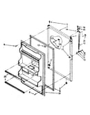 Refrigerator door parts