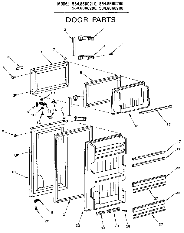 Door parts