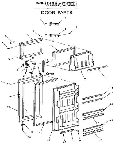 Door parts