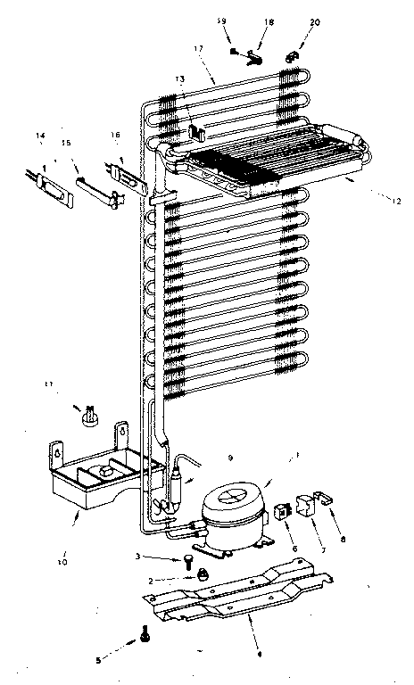 Cooling unit parts