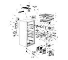 Kenmore 5648660290 cabinet parts diagram