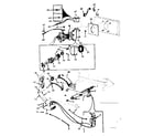Kenmore 867762210 electrical and vent blower diagram