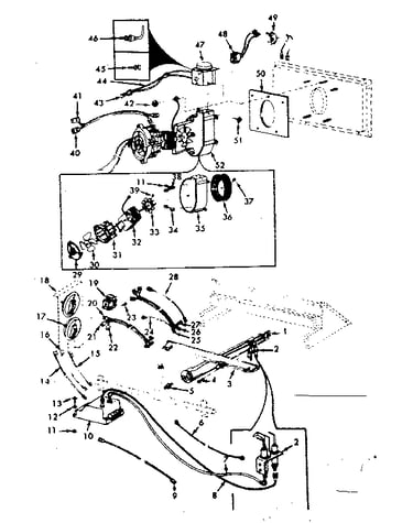 Electrical and vent blower