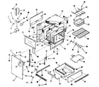 Kenmore 9119858510 lower body section diagram