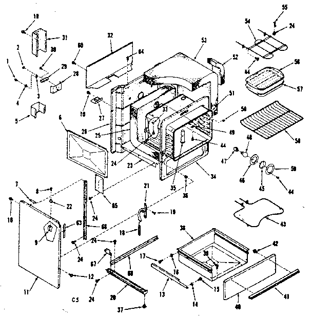 Lower body section