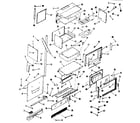 Kenmore 9119858510 upper body section diagram