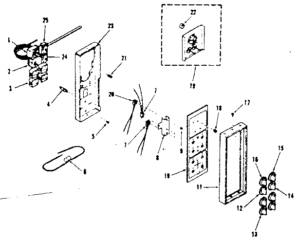 Control panel section